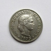 10 Rappenów 1895 r.  Szwajcaria