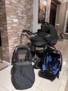 Wózek Jedo Fyn Memo 3w1 Special Edition z fotelikiem Recaro