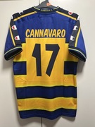 Koszulka Piłkarska Seria A Fabio Cannavaro 17 Parma Calcio Retro Vintage XL