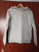 Szara bluza z napisem C&A S/M