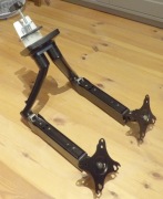 Uchwyt biurkowy na dwa monitory