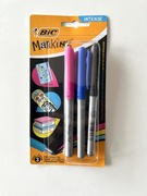 NOWE Markery permanentne 3 szt BIC