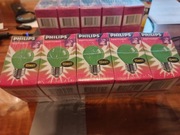 Żarówki koktajlowe 15 W e 27 P 45 Zielone tradycyjne tylko jedna paczka