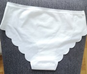 Majtki białe bezszwowe Moraj L nowe  bawełna 