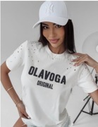 T-shirt Ola voga czarny 