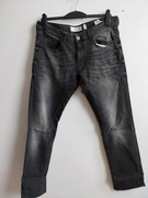 Dżinsy męskie czarne Dżinsy męskie czarne Reserved 50 | W33 stan. BDB