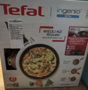 ZESTAW PATELNI TEFAL INGENIO EXTRA + RĄCZKA 3 elementy