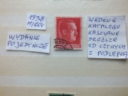 znaczki wydanie pojedyncze Mi 664 Niemcy 1938r. HITLER Rzesza  Reich