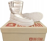 Śniegowce firmy Big Star rozmiar 41 damskie Nowe z metką Ocieplane Beżowe 