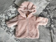 F&F ciepła miła w dotyku bluza z uszami r 50 cm 