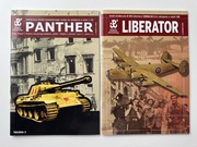 Nowe kartonowe modele czołgu Panther oraz samolotu Liberator.