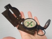 Kompas mapowy Mil-Tec aluminium oliwkowy brąz