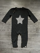 Dzianinowy kombinezon pajacyk dres sweter jednoczęściowy 80 cm bawełniany