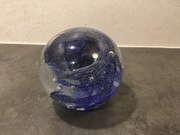 Szklana kula przycisk do papieru 