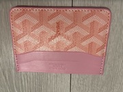 Etui na karty card holder Goyard różowy