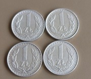 1985 rok - moneta o nominale 1 zł z czasów PRL 