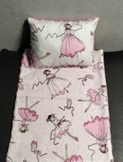 Pościel dla lalki do wózka , kołyski