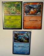 Pokémon TCG – Chikorita, Tepig,Totodile Cosmo-Holo