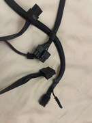 oryginalny kabel PCI-E BEQUIET 6+2pin (12pin)