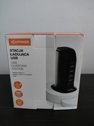 Stacja Ładująca HYKKER 30W (1 USB-C, 4 USB) - Nowy
