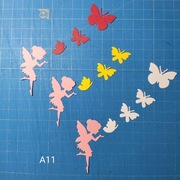 Scrapki Kraków Wróżki, Motylki (A11)