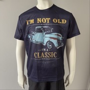 NOWA koszulka retro „I’m a classic” | Granatowa | XL