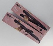 NOWY zestaw Hoffen lokówka prostownica