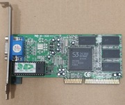 Karta graficzna S3 Trio 3D/2X PCI m-368 16 bit DB15 retro stara