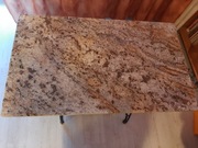 SINGER - Stoliki (blat granitowy+żeliwne nogi)