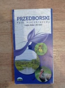 Przedborski Park Krajobrazowy mapa 