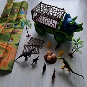 Truck auto Dinozaur 35 cm zestaw 16 szt.