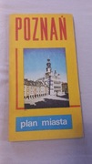 Plan miasta Poznań 1986