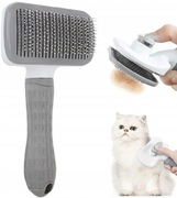 SZCZOTKA DO SIERŚCI DLA PSA KOTA SAMOCZYSZCZĄCA, trzy kolory