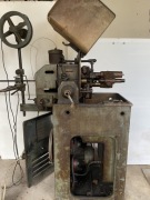 Automat tokarski TRAUB TC15 + podajnik materiału + stojak – sprawny