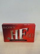 Nowa kaseta magnetofonowa w folii SONY HF60 typ l