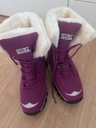 Buty śniegowce różowe rozmiar 40-41
