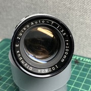 Olympus Zuiko T 100mm f/3.5 teleobiektyw półklatkowy Pen F vintage manualny