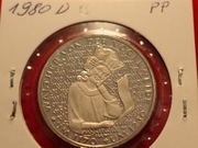 Wm-B-C1 (B) Niemcy 5 marek 1980D Proof w oryginalnej folii