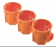 Puszka elektryczna podtynkowa  Pawbol 100sztuk