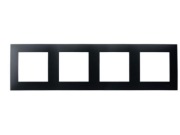 RAMKA POCZWÓRNA OSPEL SZAFIR R-4Z/33 CZARNY 2655