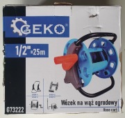 Stojak do 25m węża ogrodowego 1/2", niebieski