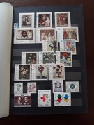 Znaczki kasowane -1979 do 1989-  z klaserem