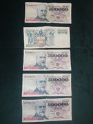 500 000 zł Stary nominał Rzeczypospolita Polska