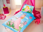 Aurora - Pościel dziecięca 160x200 + 70x80 księżniczka Disney
