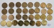 5gr groszy 1990-2025 zestaw monet obiegowych(10)