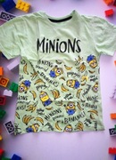 T-shirt bluzeczka Minionki 4-5 lat rozm 134-140 zielony