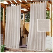 Komplet 2 Sztuk Zasłony na Patio Balkon Taras 140x270 cm 