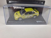 Mitsubishi Lancer Evolution VII model 1:43 Fast&Furious