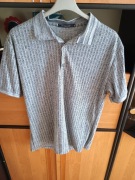 T - SHIRT męski Szary