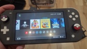 Nintendo Switch Lite Gray + etui + gry | stan bardzo dobry